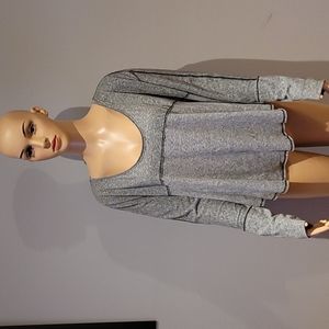 2/30🌸We the free grey mix scooped neck top size M